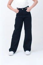 Calça wide leg preta