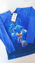 Camisa manga longa Sonic - 2 anos