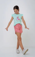 Conjunto flamingo(4/6ANOS)