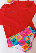 Conj.manga longa Hizabela infantil(Estampas sortidas) - 2 anos