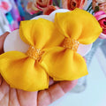 Duplinha bico de pato luxo - Amarelo
