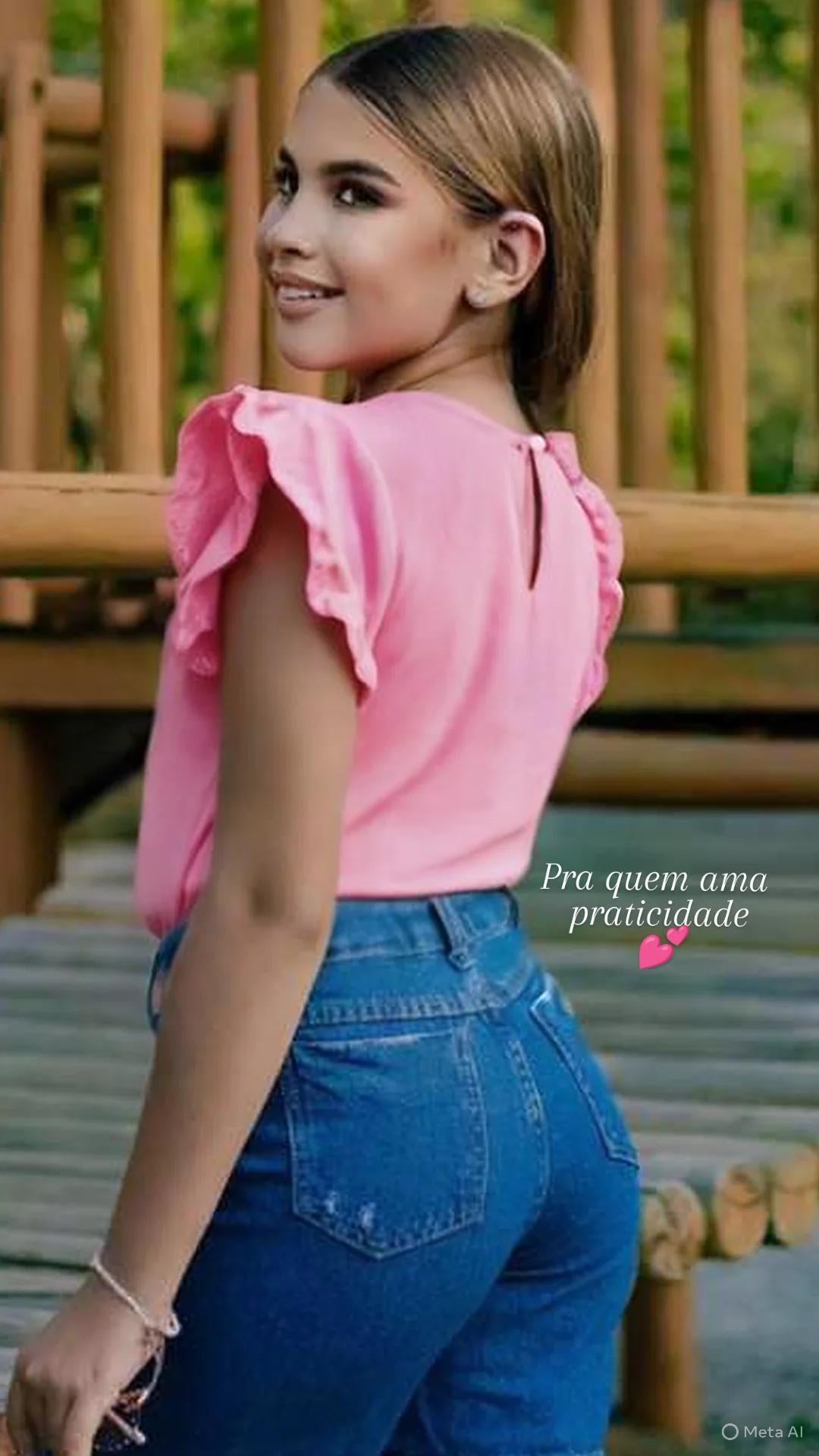 Blusa Laryssa 14 anos