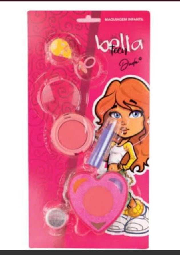 Cartela make infantil 8peças