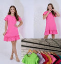 Vestido juvenil VERDE(16 anos)