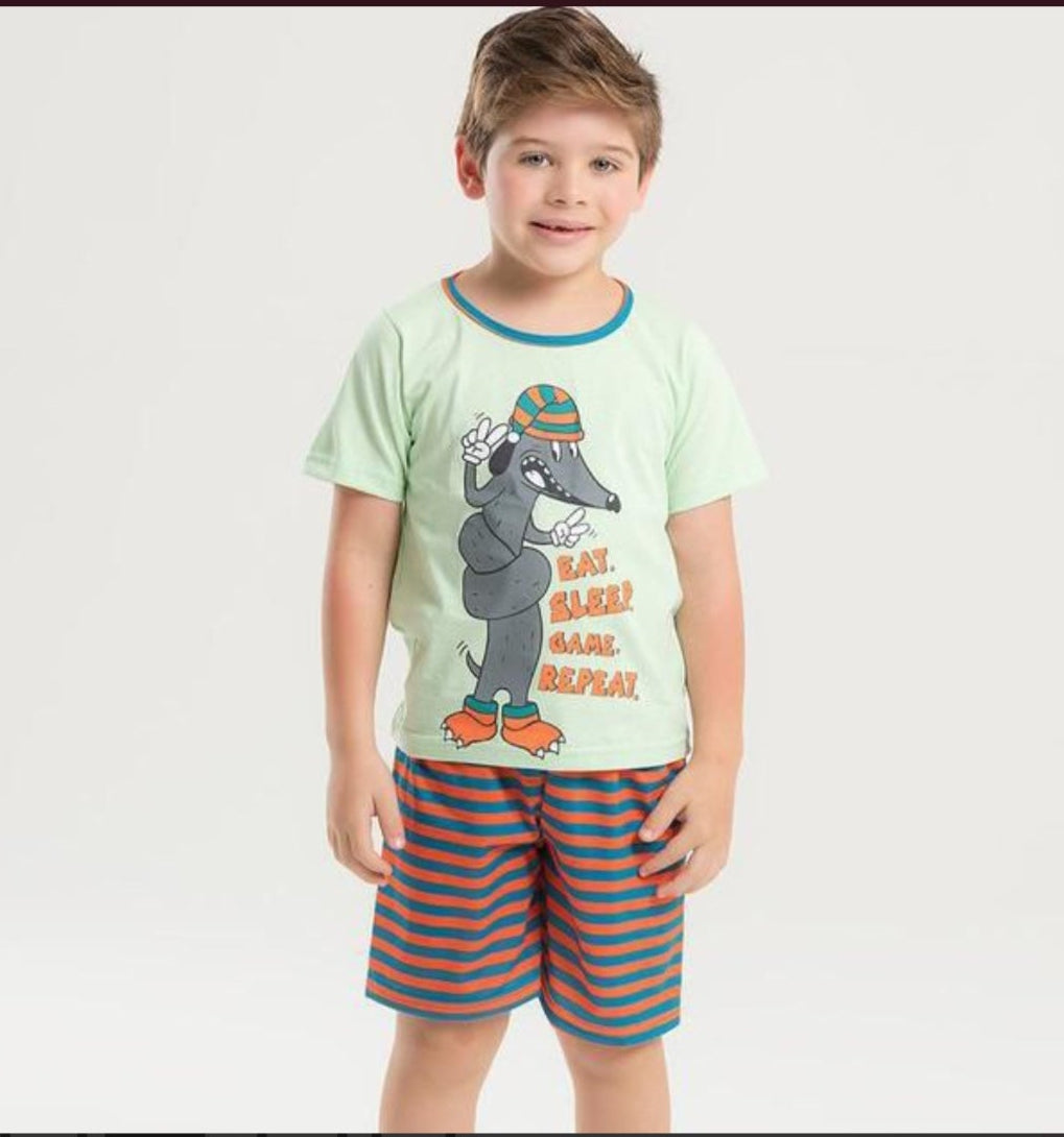 PIJAMA MASC.(6ANOS) - 6 ANOS