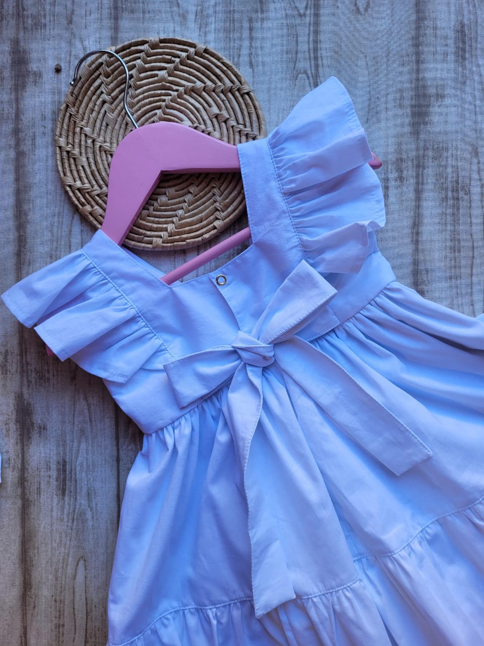 Vestido baby branco ( 2 ANOS)