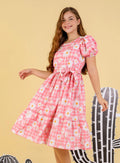 Vestido Lary rosa(16ANOS)