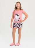 PIJAMA FEMININO VAQUINHA(4Anos) - 4 ANOS