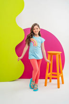 Conjunto legging(6/12/14 ANOS)