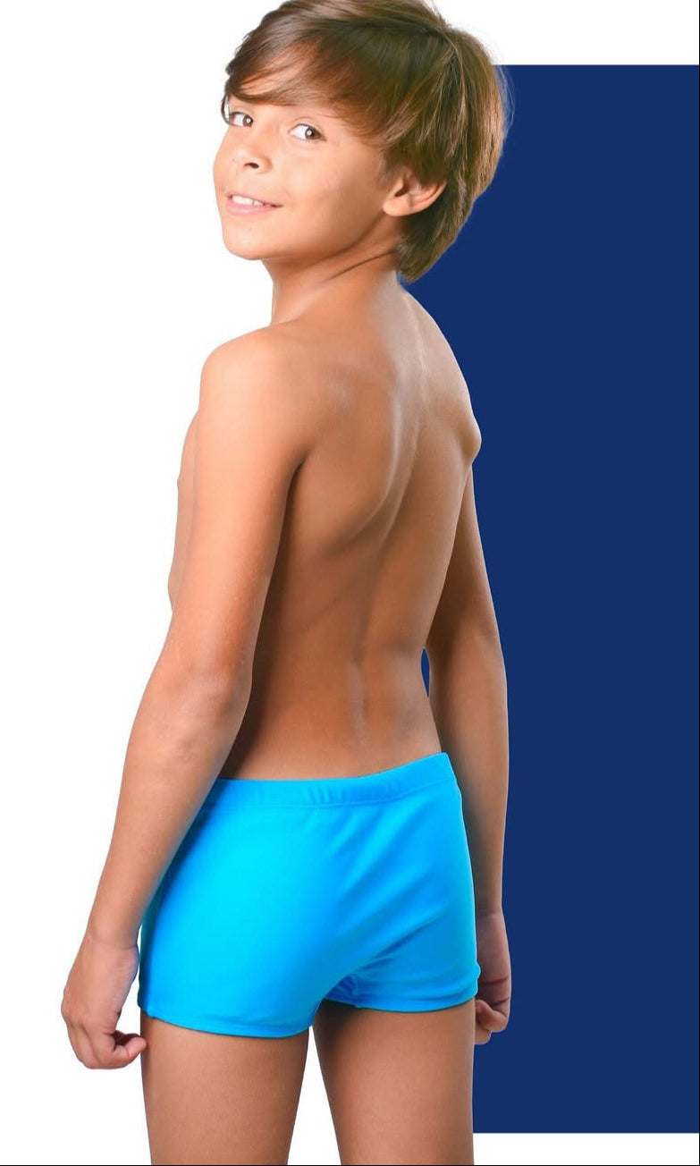 Sunga infantil masculina - 4 anos- azul celeste