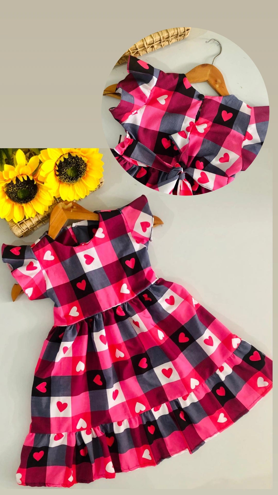 Vestido Maya rosa 12 anos