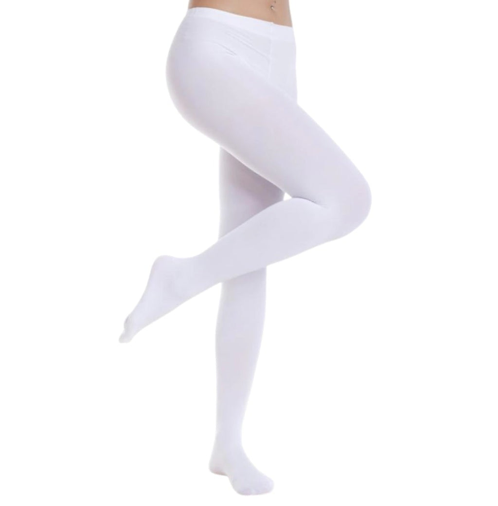 Meia calça branca