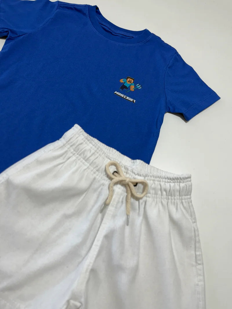 Conjunto short linho(14ANOS) - 14 anos