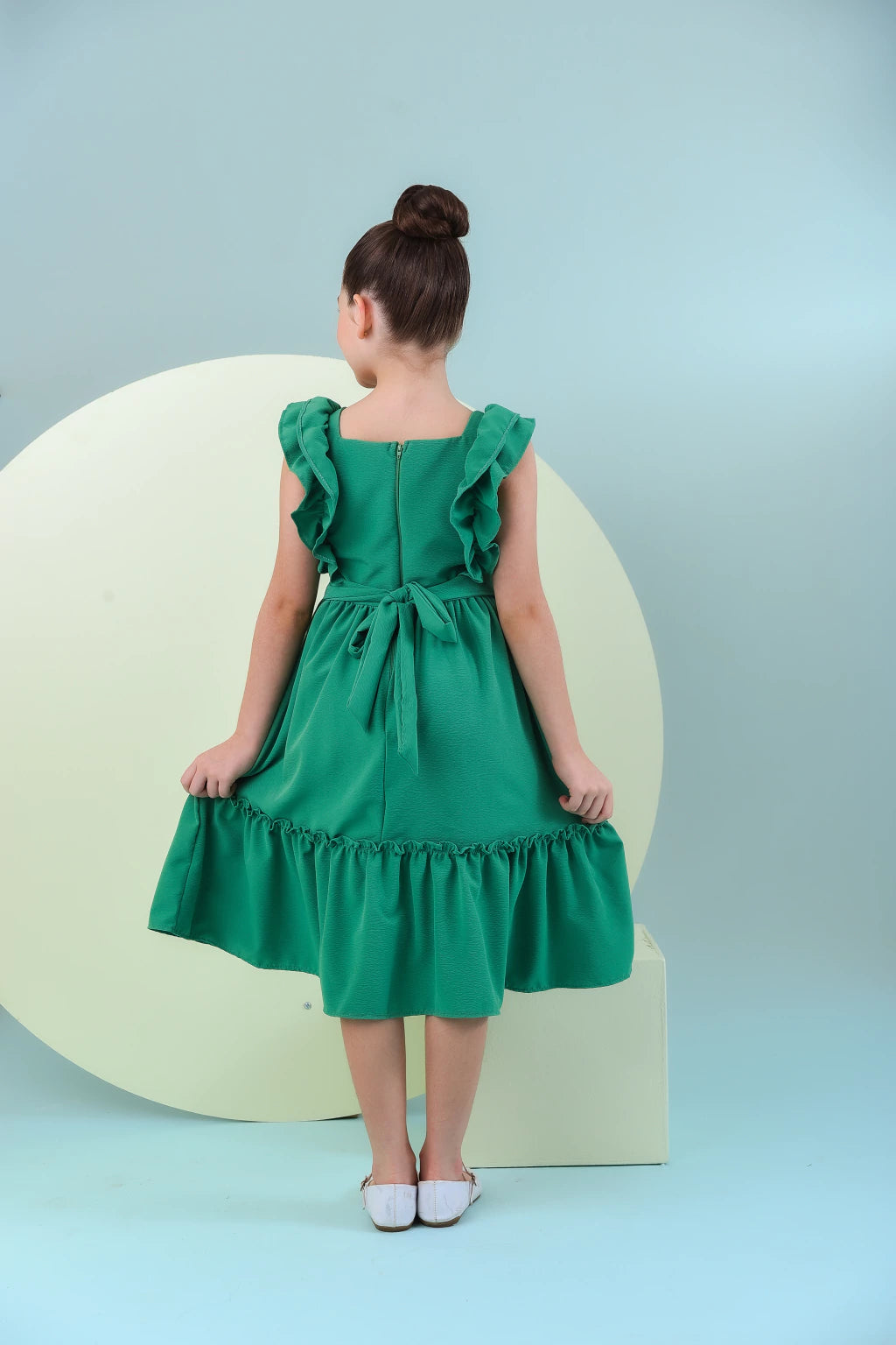 Vestido verde (6ANOS)