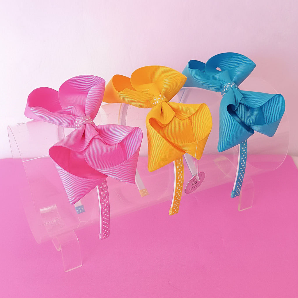 Tiara laço boutique G (12cm)