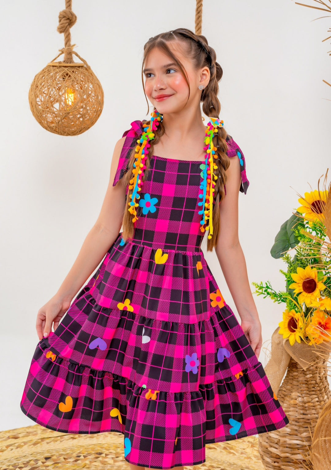 Vestido Laís 6anos