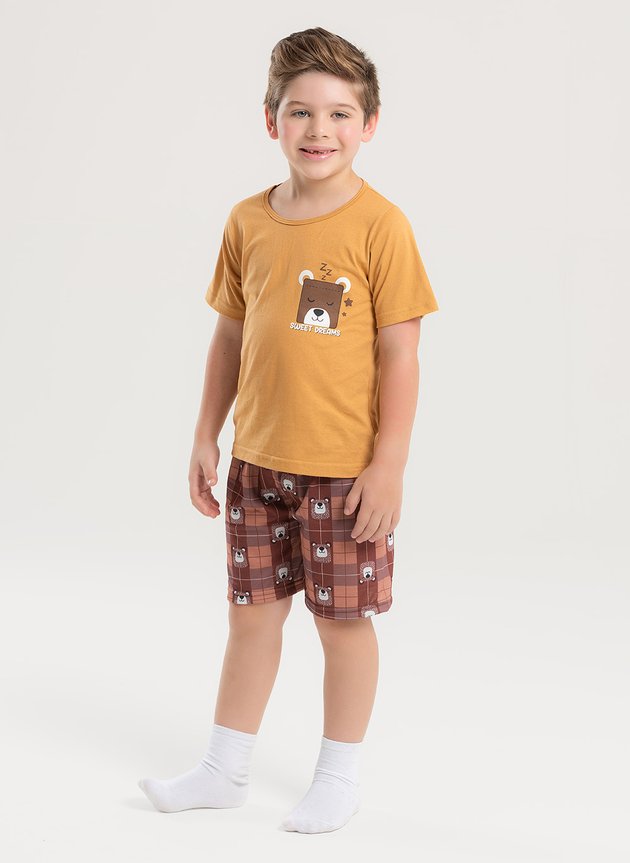 PIJAMA MASC.(4/14ANOS)