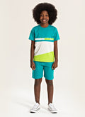 Conj.Bermuda moletom(10ANOS)