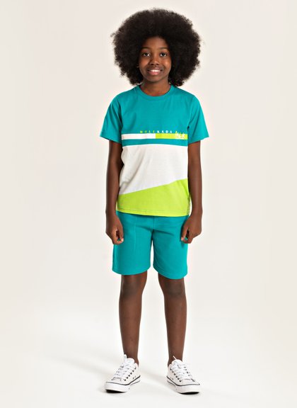 Conj.Bermuda moletom(10ANOS)