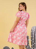 Vestido Lary rosa(16ANOS)
