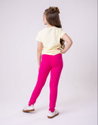 Calça legging rosa (14/16ANOS)