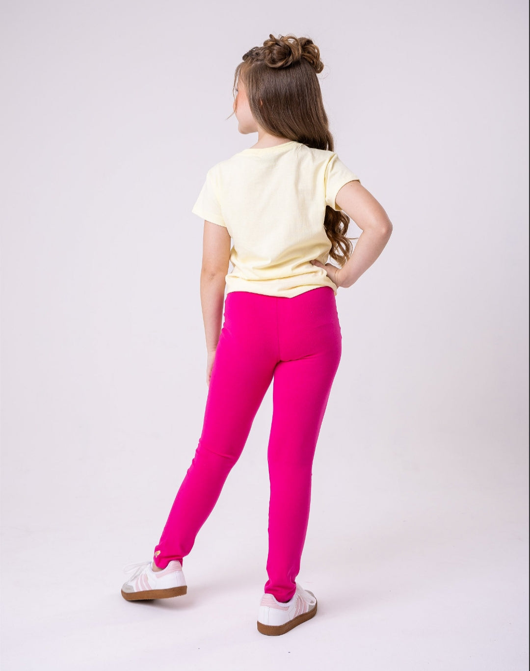 Calça legging rosa (14/16ANOS)